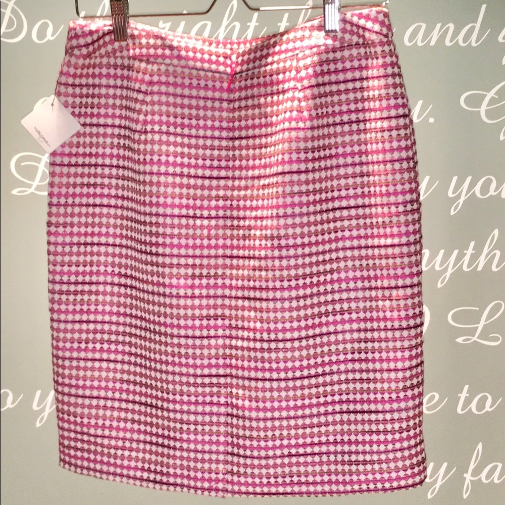 HALOGEN PLAID SKIRT NWT